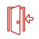 В переполненном помещении заранее обрати внимание на запасные и аварийные выходы. Мысленно проделай путь к запасным выходам, запомни их