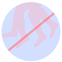 Он инстинктивно остается в вертикальном положении без поддерживающих движений ногами.