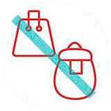 Если давка приняла угрожающий характер, освободись от сумки/рюкзака